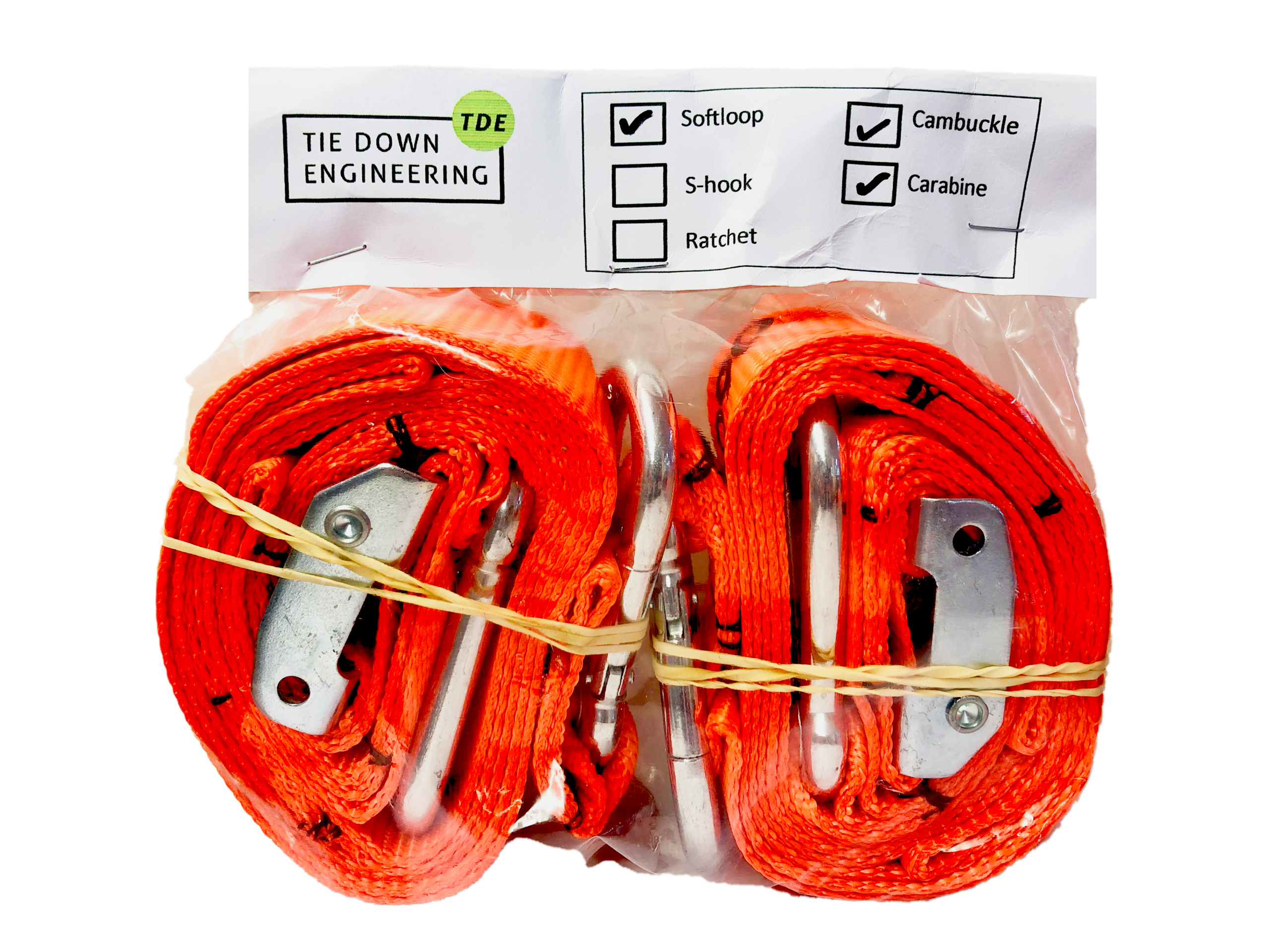 RIDE TIE DOWN SET 2M 38/2000