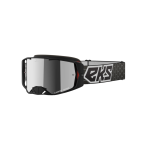 EKS LUCID GOGGLE BLACK & WHITE - SILVER MIRROR