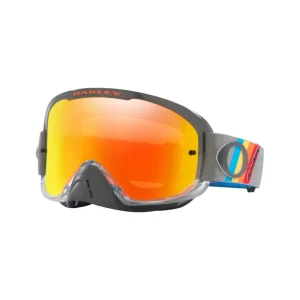 O FRAME PRO 2.0 MX TLD GRY STRIPES W/FIRE
