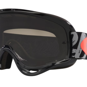 OAKLEY GOGGLE O-FRAME MX TLD PAINTED BLACK LENS WITH GREY