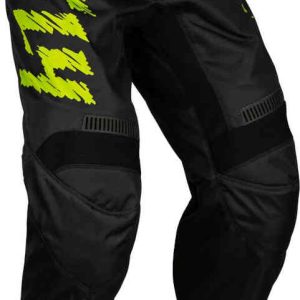 FLY F-16 YOUTH PANTS - BLACK/GREEN/GREY