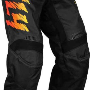 FLY F-16 YOUTH PANTS - BLACK/ORANGE/YELLOW
