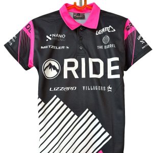 LADIES RIDE PIT GOLFER - NEON PINK