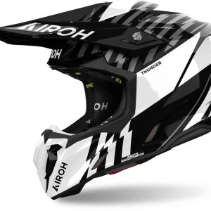 AIROH TWIST 3 THUNDER BLACK/WHITE
