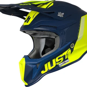 JUST1 J18 PULSAR FLOU YELLOW/BLUE - M