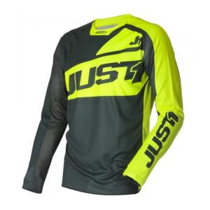 JUST1 J-FORCE JERSEY - GREY/YELLOW