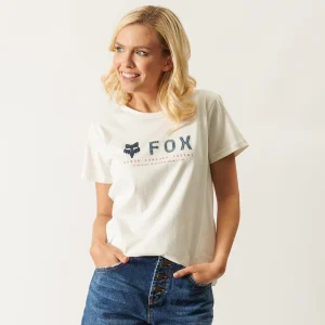 FOX ECHO SS LADIES TEE VINTAGE WHITE