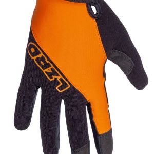 LIZZARD DUPPY GLOVE - ORANGE/BLACK